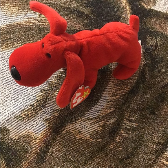 TY beanie babies Red Dog 🐕 Rover dob 5/30/96 2 for sale - Picture 4 of 7